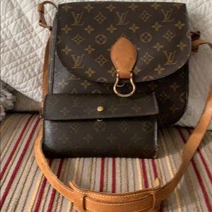 Louis Vuitton st Cloud GM Purse  and  wallet